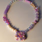 Purple Tapestry Necklace