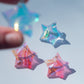 Iridescent Star Statement Studs