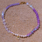 Magic Crystal Beaded Necklace (Purple)