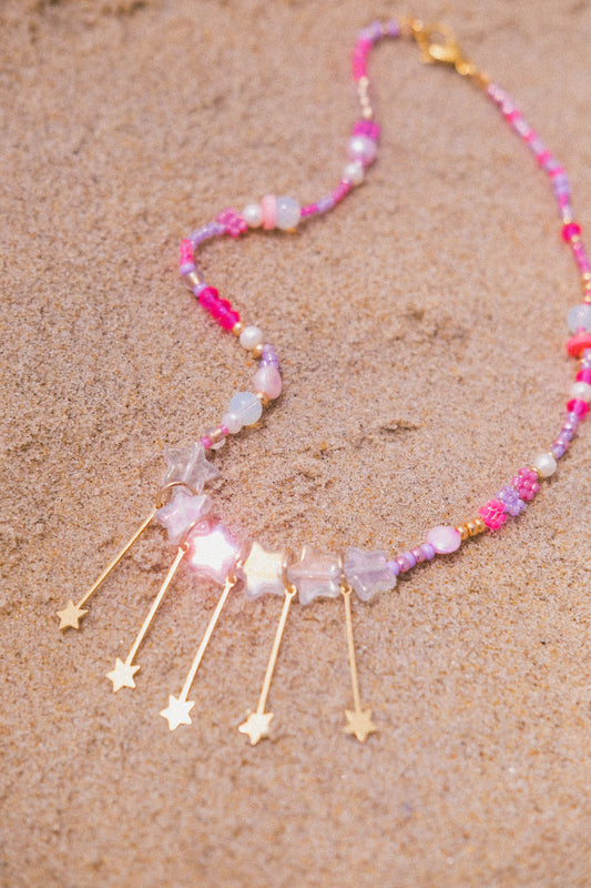 Shooting Star Beaded Necklace