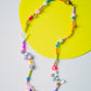 Y2K Rainbow Beaded Necklace II