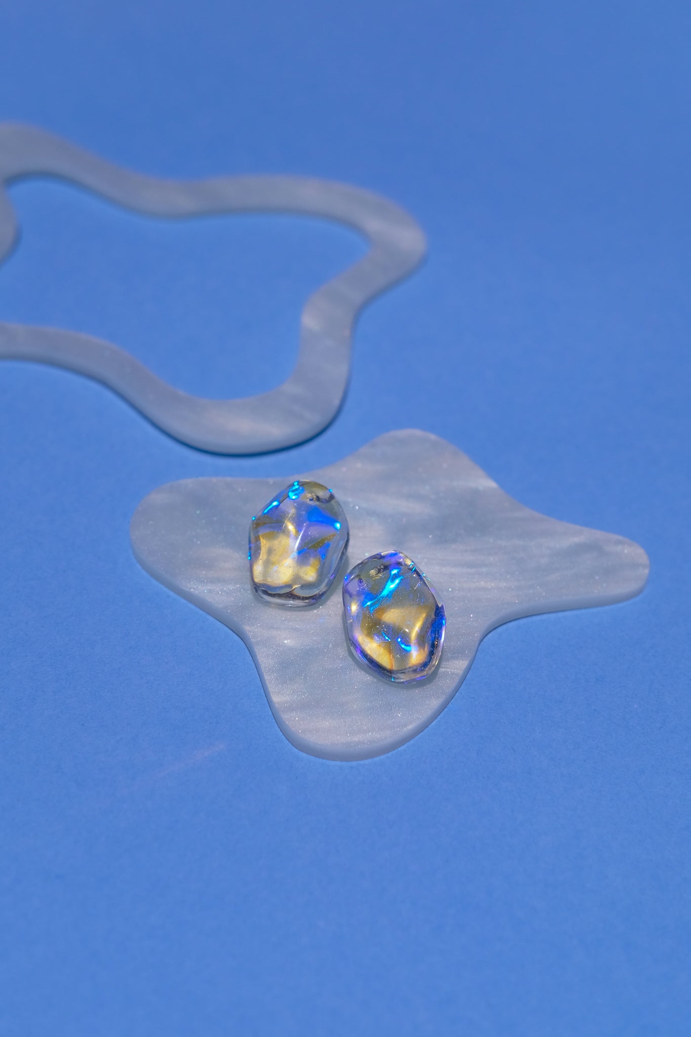 Candy Opal Hard Candy Iridescent Stud Earrings